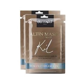 Dermokil Gold 2x15 ml Kil İçerikli Soyulabilir Yüz Maskesi