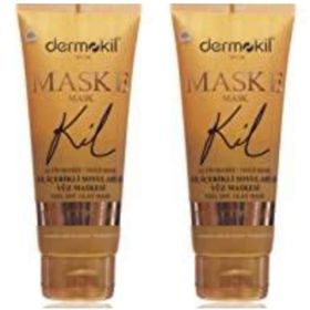 Dermokil Gold 2x75 ml Kil İçerikli Soyulabilir Yüz Maskesi