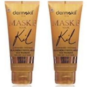 Dermokil Gold 2x75 ml Kil İçerikli Soyulabilir Yüz Maskesi