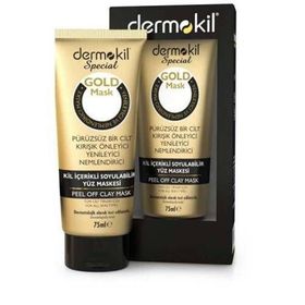 Dermokil Gold 75 ml Kil İçerikli Soyulabilir Yüz Maskesi
