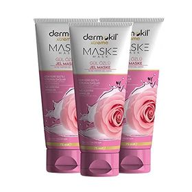 Dermokil Gül Özlü 3x75 ml Jel Yüz Maskesi