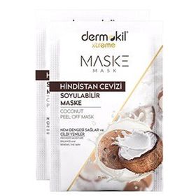 Dermokil Hindistan Cevizi 2x15 ml Soyulabilir Yüz Maskesi