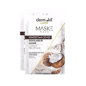 Dermokil Hindistan Cevizi 2x15 ml Soyulabilir Yüz Maskesi