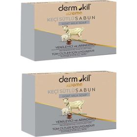 Dermokil Keçi Sütü Özlü 2x100 gr Doğal Sabun