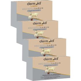 Dermokil Keçi Sütü Özlü 4x100 gr Doğal Sabun