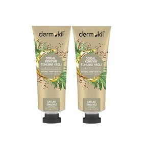 Dermokil Kenevir Tohumu Yağ Özlü 2x75 ml El ve Vücut Kremi