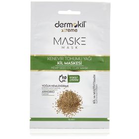 Dermokil Kenevir Tohumu Yağı 15 ml Kil Yüz Maskesi