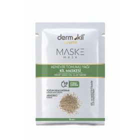 Dermokil Kenevir Tohumu Yağı 15 ml Kil Yüz Maskesi
