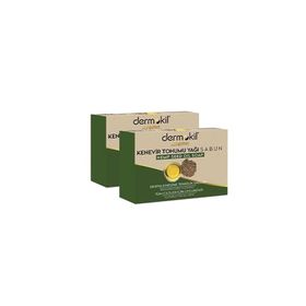 Dermokil Kenevir Tohumu Yağı 2x100 gr Katı Doğal Sabun