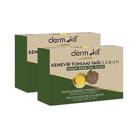 Dermokil Kenevir Tohumu Yağı 2x100 gr Katı Doğal Sabun