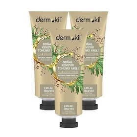 Dermokil Kenevir Tohumu Yağlı 3x30 ml El ve Vücut Kremi
