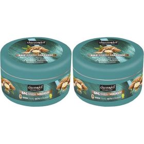 Dermokil Kil Argan Yağı Keratin Etkili 2x300 ml Saç Bakım Maskesi