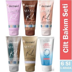 Dermokil Kil İçerikli Doğal Maske Seti