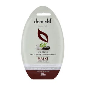 Dermokil Kil İçerikli Sıkılaştırıcı ve Aydınlatıcı Etkiili 15 ml Maske