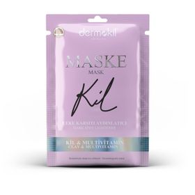 Dermokil Kil İçerikli Sıkılaştırıcı ve Aydınlatıcı Etkiili 15 ml Maske