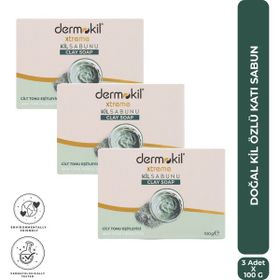 Dermokil Kil Özlü 3x100 gr Katı Sabun