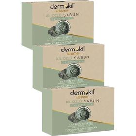 Dermokil Kil Özlü 3x100 gr Katı Sabun
