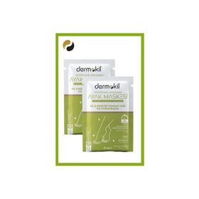 Dermokil Kil ve Kenevir Yağlı 2x35 ml Peeling Etkili Ayak Maskesi