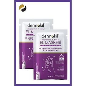 Dermokil Kil ve Kenevir Yağlı Peeling Etkili 2x35 ML El Maskesi