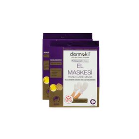 Dermokil Kil ve Kenevir Yağlı Peeling Etkili 2x35 ML El Maskesi