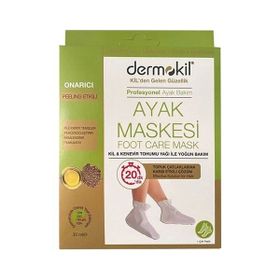 Dermokil Kil ve Kenevir Yağlı Peeling Etkili 35 ml Ayak Maskesi