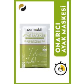 Dermokil Kil ve Kenevir Yağlı Peeling Etkili 35 ml Ayak Maskesi