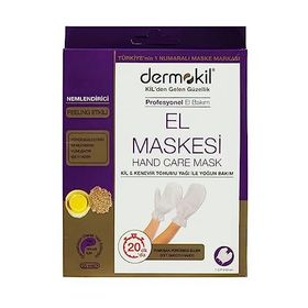 Dermokil Kil ve Kenevir Yağlı Peeling Etkili 35 ml El Maskesi