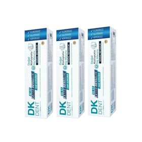 Dermokil Klasik Florürsüz Doğal 3x75 ml Diş Macunu