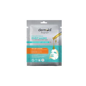 Dermokil Kolajen 23 gr Serum Kağıt Maske