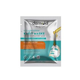Dermokil Kolajen 23 gr Serum Kağıt Maske