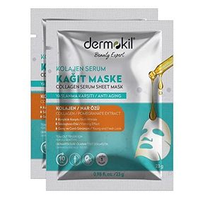Dermokil Kolajen 2x23 gr Serum Kağıt Maske