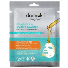 Dermokil Kolajen İçerikli Kağıt Serum Maske