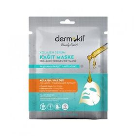 Dermokil Kolajen Nar Serum Kağıt Maske