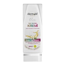 Dermokil L Vegan İpeksi Yumuşaklık ve Parlak Saçlar İçin 400 ml Saç Kremi