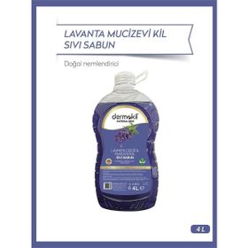 Dermokil Lavanta Çiçeği Ve Mucizevi Kil 4 lt Sıvı Sabun