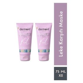 Dermokil Leke Karşıtı Aydınlatıcı 2x7.5 ml Maske