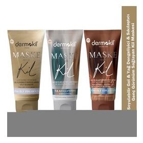 Dermokil Leke Karşıtı + Siyah Nokta + Havyar Özlü 3x75 ml Soyulabilir Maske