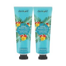 Dermokil Mango Özlü 2x75 ml El ve Vücut Kremi