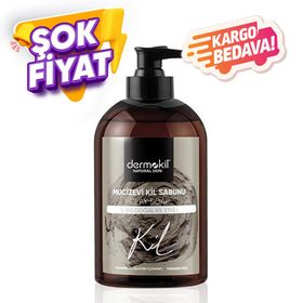 Dermokil Mucizevi Kil 500 ml Sıvı Sabun