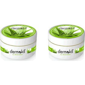 Dermokil Natural Skin Aloe Vera 2x300 ml Nemlendirici El Ve Yüz Bakım Kremi