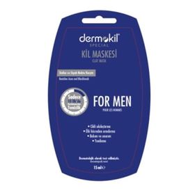 Dermokil Natural Skin For Men Sivilce Ve Siyah Nokta Karşıtı 15 ml Yüz Maskesi