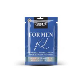 Dermokil Natural Skin For Men Sivilce Ve Siyah Nokta Karşıtı 15 ml Yüz Maskesi
