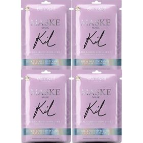 Dermokil Natural Skin Kil İçerikli Leke Karşıtı ve Aydınlatıcı 4x15 ml Maske
