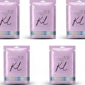 Dermokil Natural Skin Kil İçerikli Leke Karşıtı ve Aydınlatıcı 5x15 ml Maske