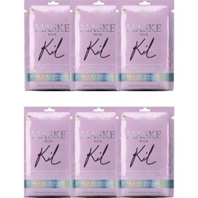 Dermokil Natural Skin Kil İçerikli Leke Karşıtı ve Aydınlatıcı 6x15 ml Maske