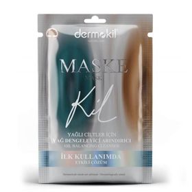 Dermokil Natural Skin Yağ Dengeleyici 15 ml Kil Maske