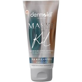 Dermokil Natural Skin Yağlı Ciltler 75 ml için Arındırıcı Maske