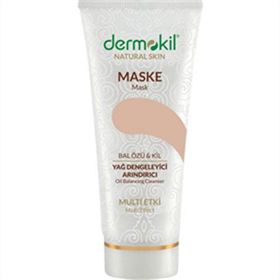 Dermokil Natural Skin Yağlı Ciltler 75 ml için Arındırıcı Maske