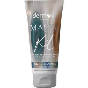Dermokil Natural Skin Yağlı Ciltler 75 ml için Arındırıcı Maske