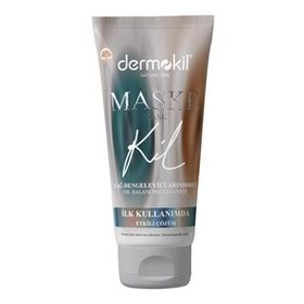 Dermokil Natural Skin Yağlı Ciltler 75 ml için Arındırıcı Maske